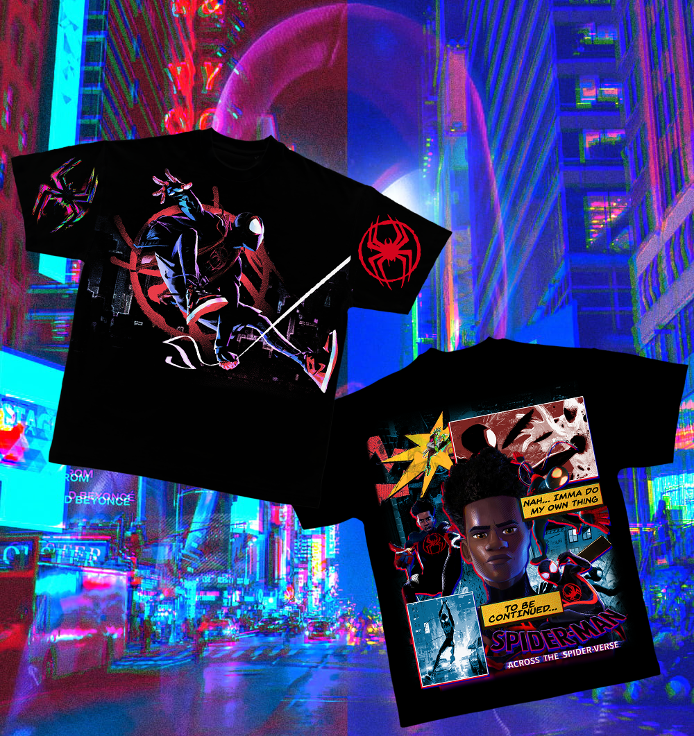 Miles Morales Oversized Tee